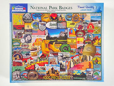Nationals Parks Badges 1000 piece puzzle    