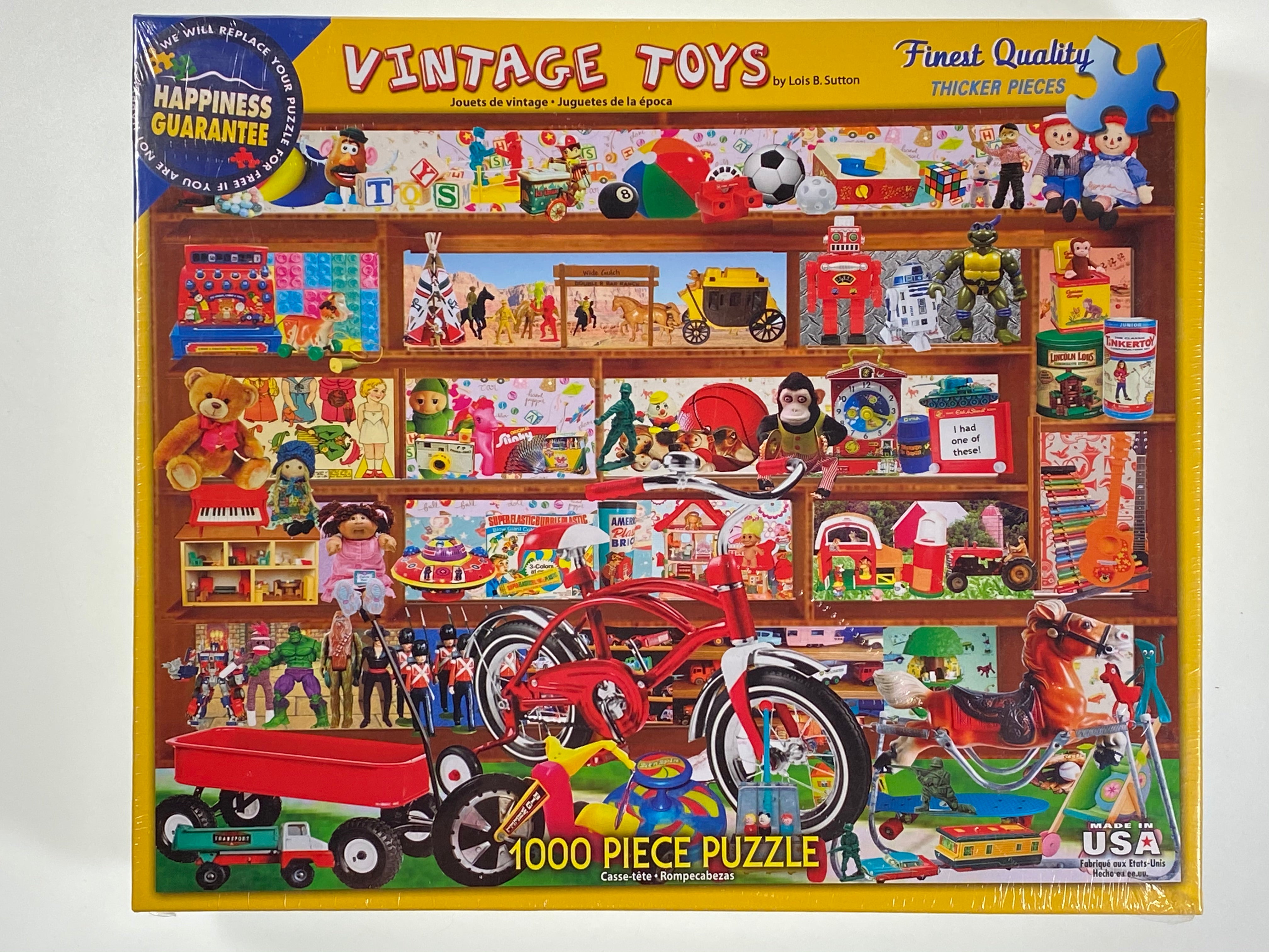 Vintage Toys 1000 piece puzzle    