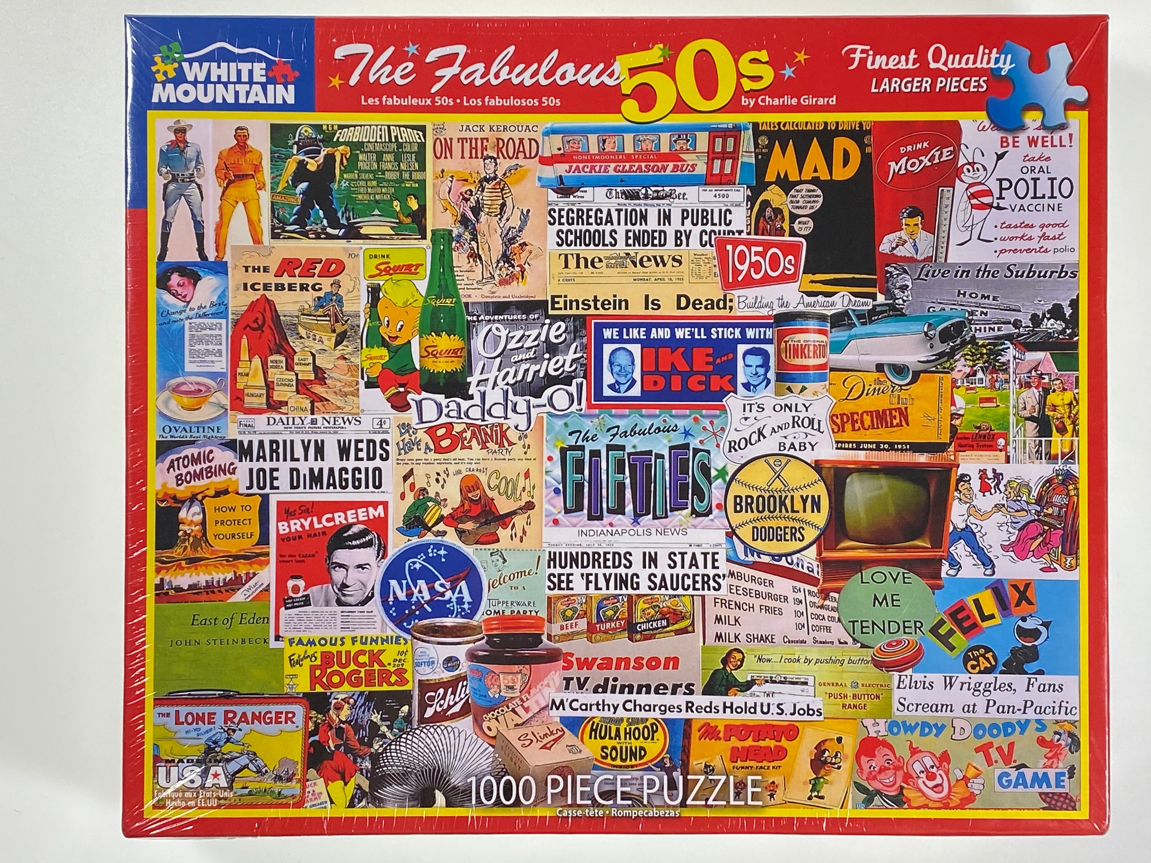 Fabulous 50's 1000 piece puzzle    