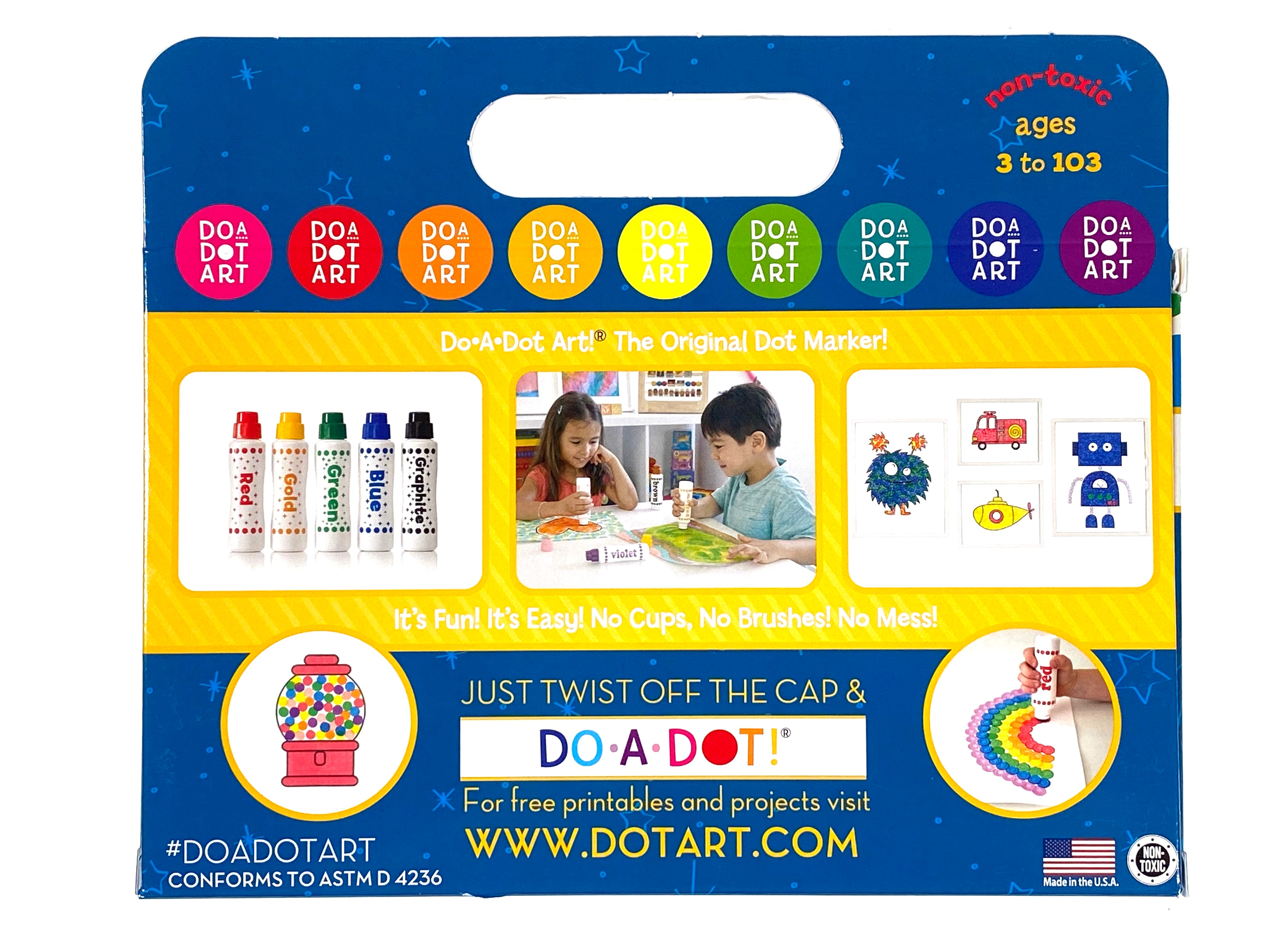 Do-A-Dot Art 5 Pack Metallic Shimmer Markers - 757098002040