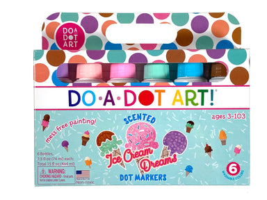 Do-a-Dot - Ice Cream Scented 6 Pack    