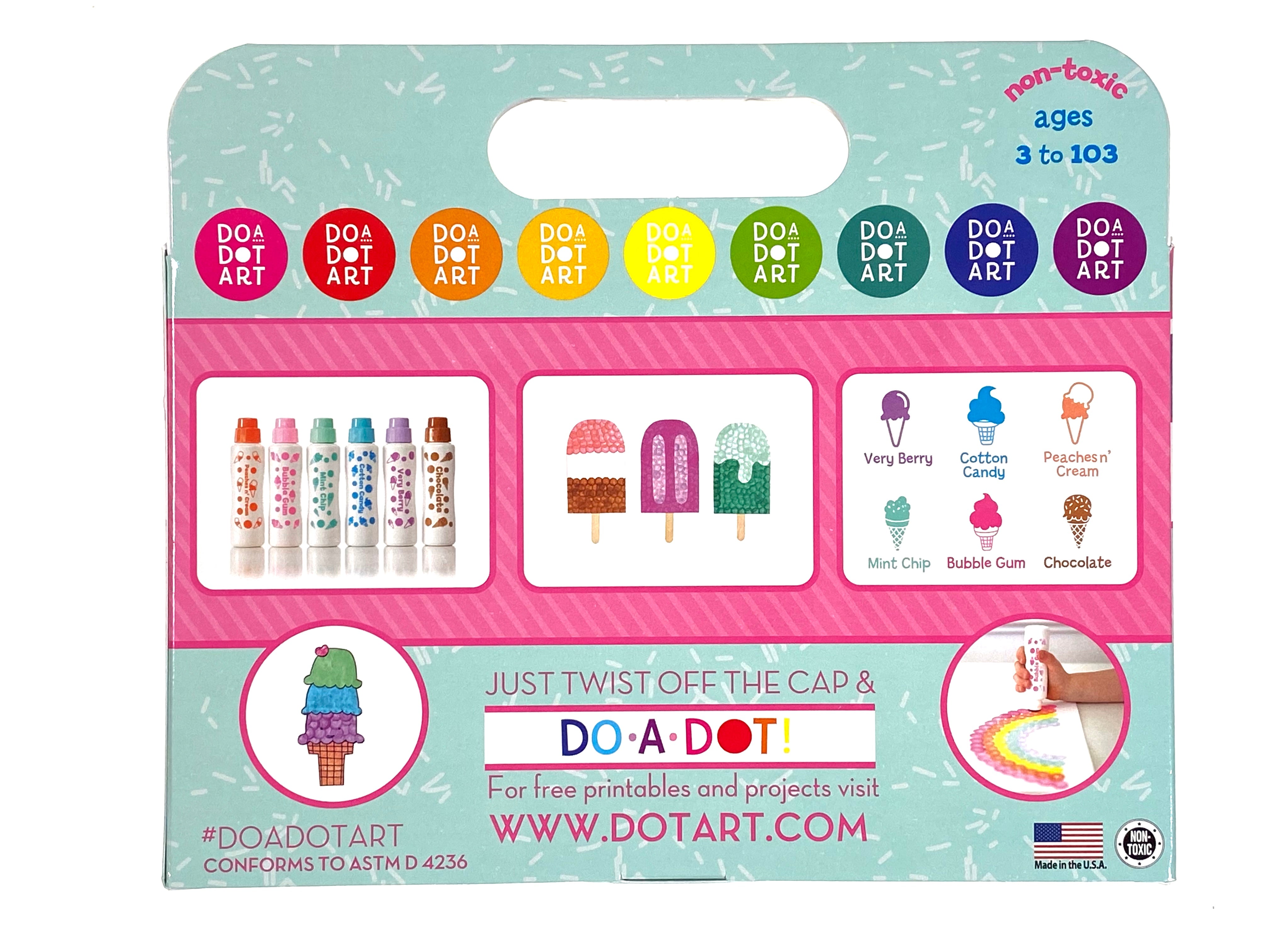 Do-a-Dot - Ice Cream Scented 6 Pack    