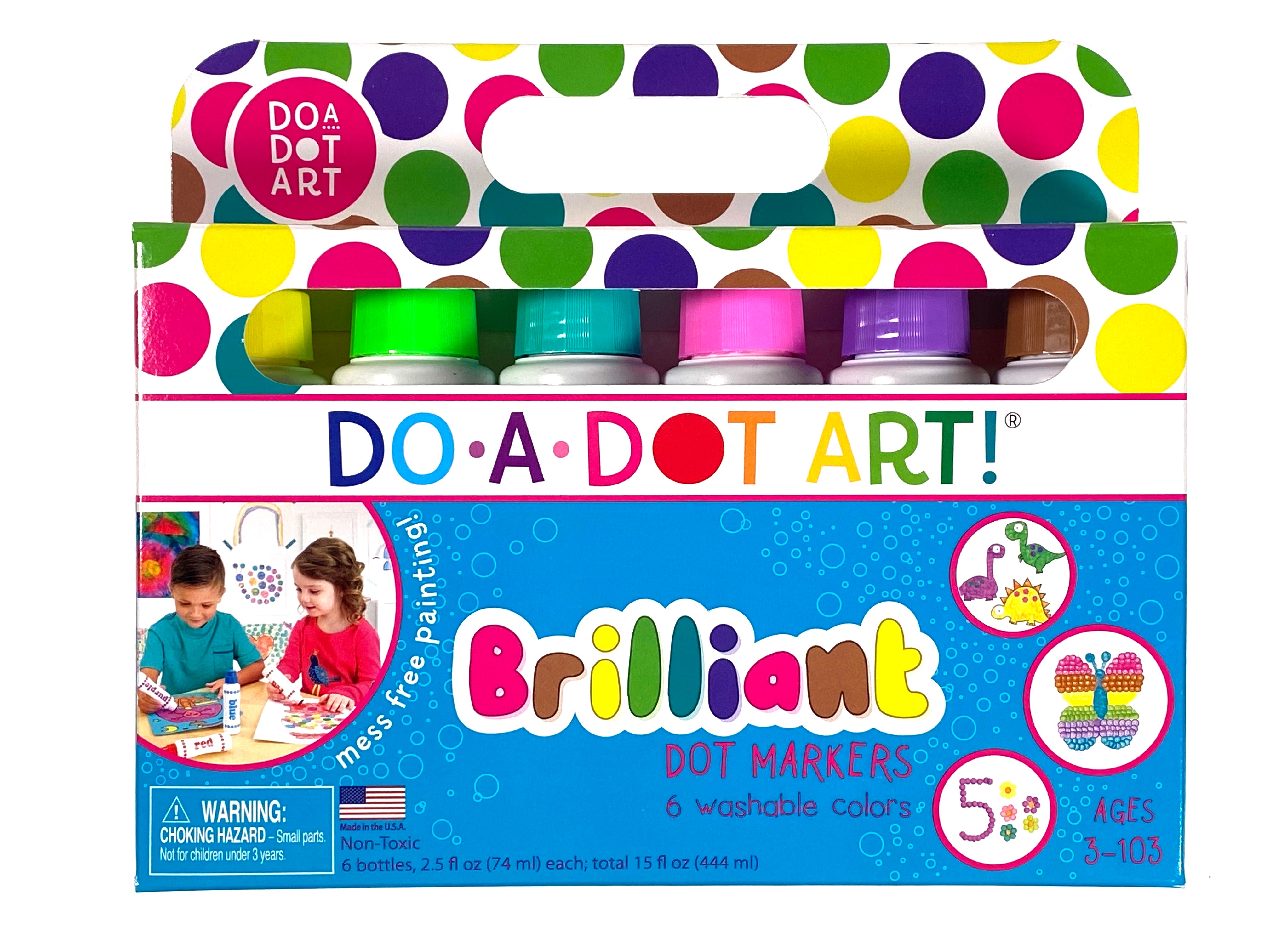 Do-a-Dot Brilliant Colors 6-Pack    