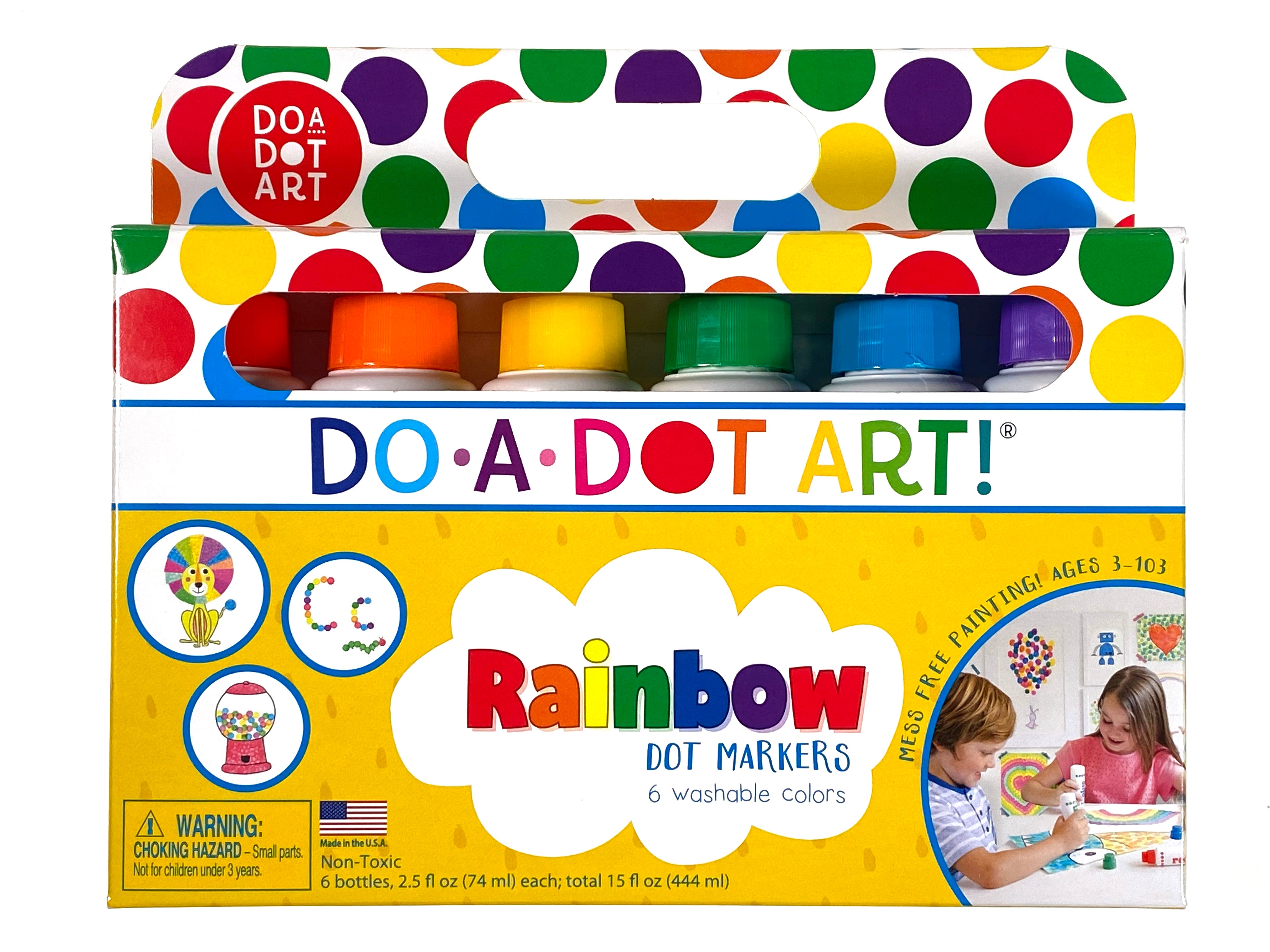 Do A Dot Rainbow Markers (6 Pack)