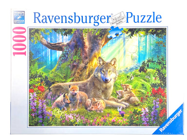 Wolves in the Forest 1000 piece puzzle    