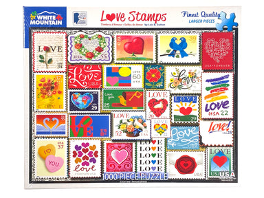 Love Stamps 1000 piece puzzle    