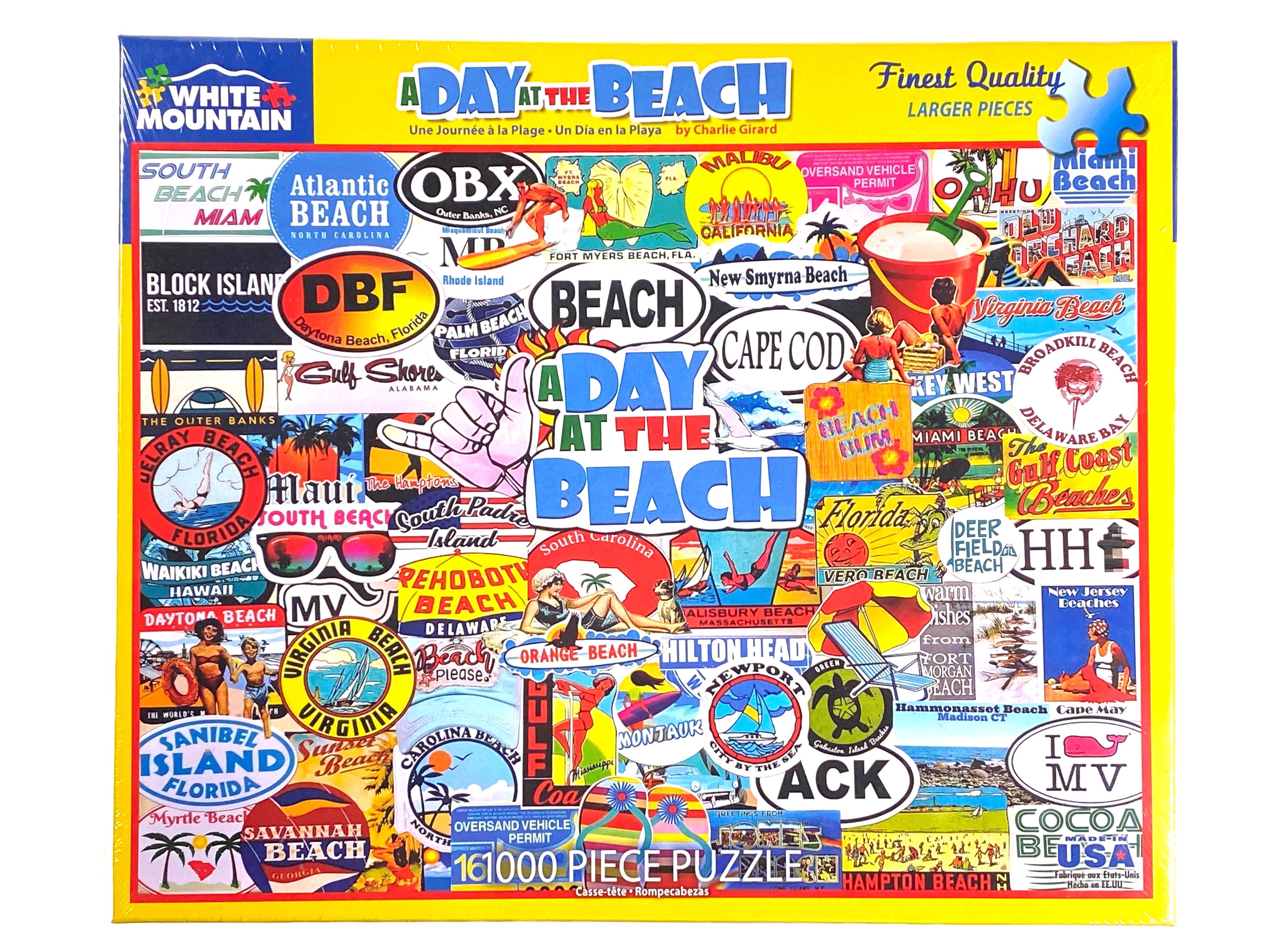 A Day at the Beach 1000 piece puzzle    