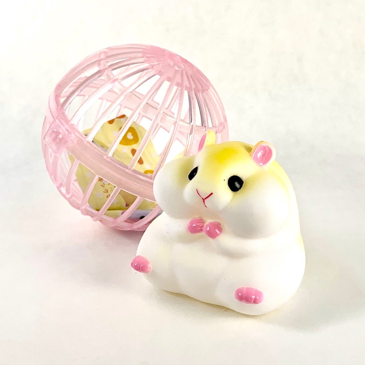Soft Hamster in Ball - Gashapon Capsule Surprise    