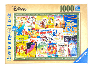 Disney Vintage Posters 1000 piece puzzle    
