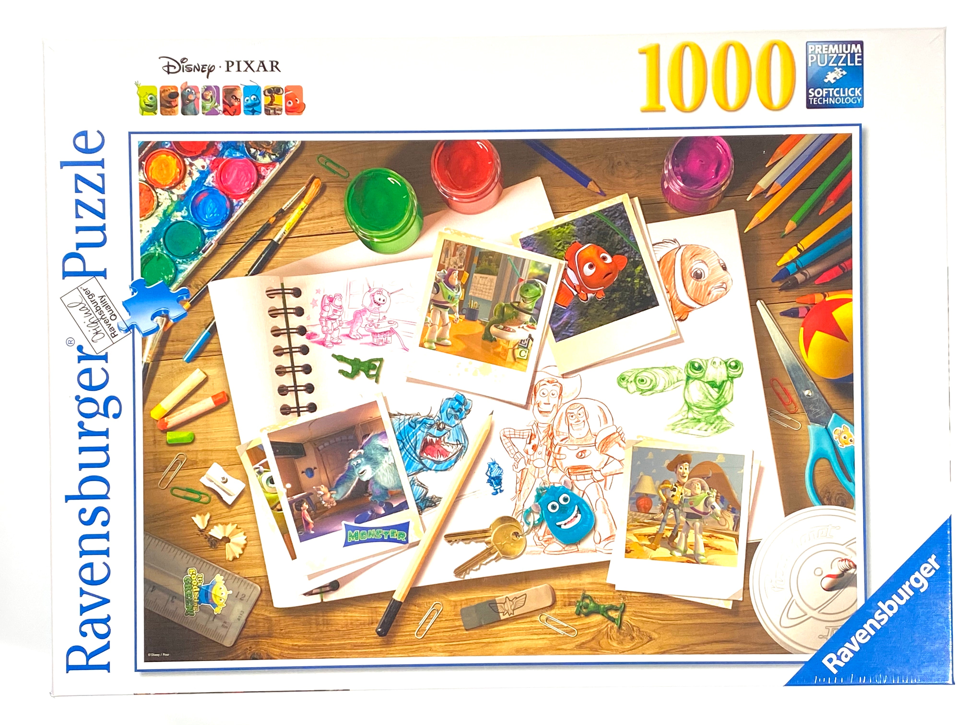 Disney-Pixar Sketches 1000 piece puzzle    