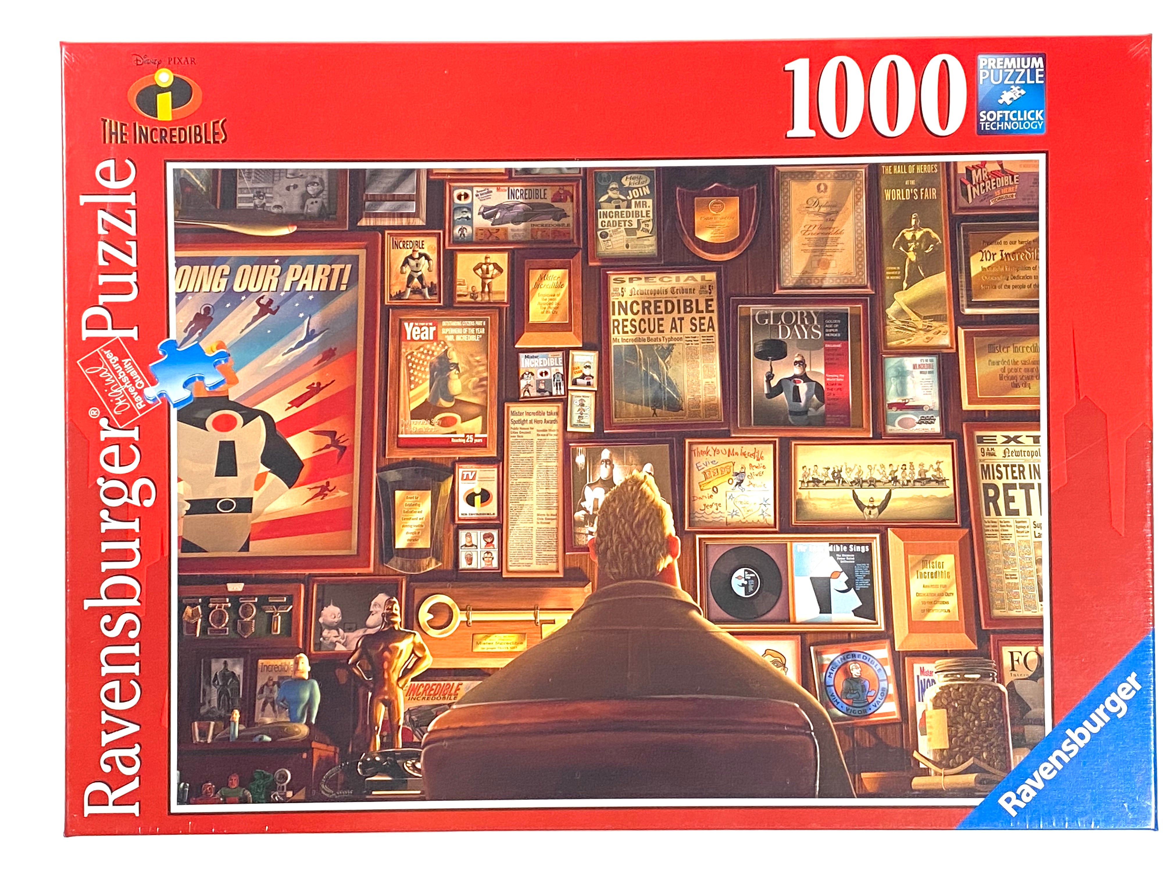 Disney-Pixar The Incredibles 1000 piece puzzle    