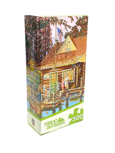 Grandpa's Cabin 500 Piece Puzzle    