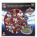 San Francisco 49ers Helmet 500 Piece Shaped    