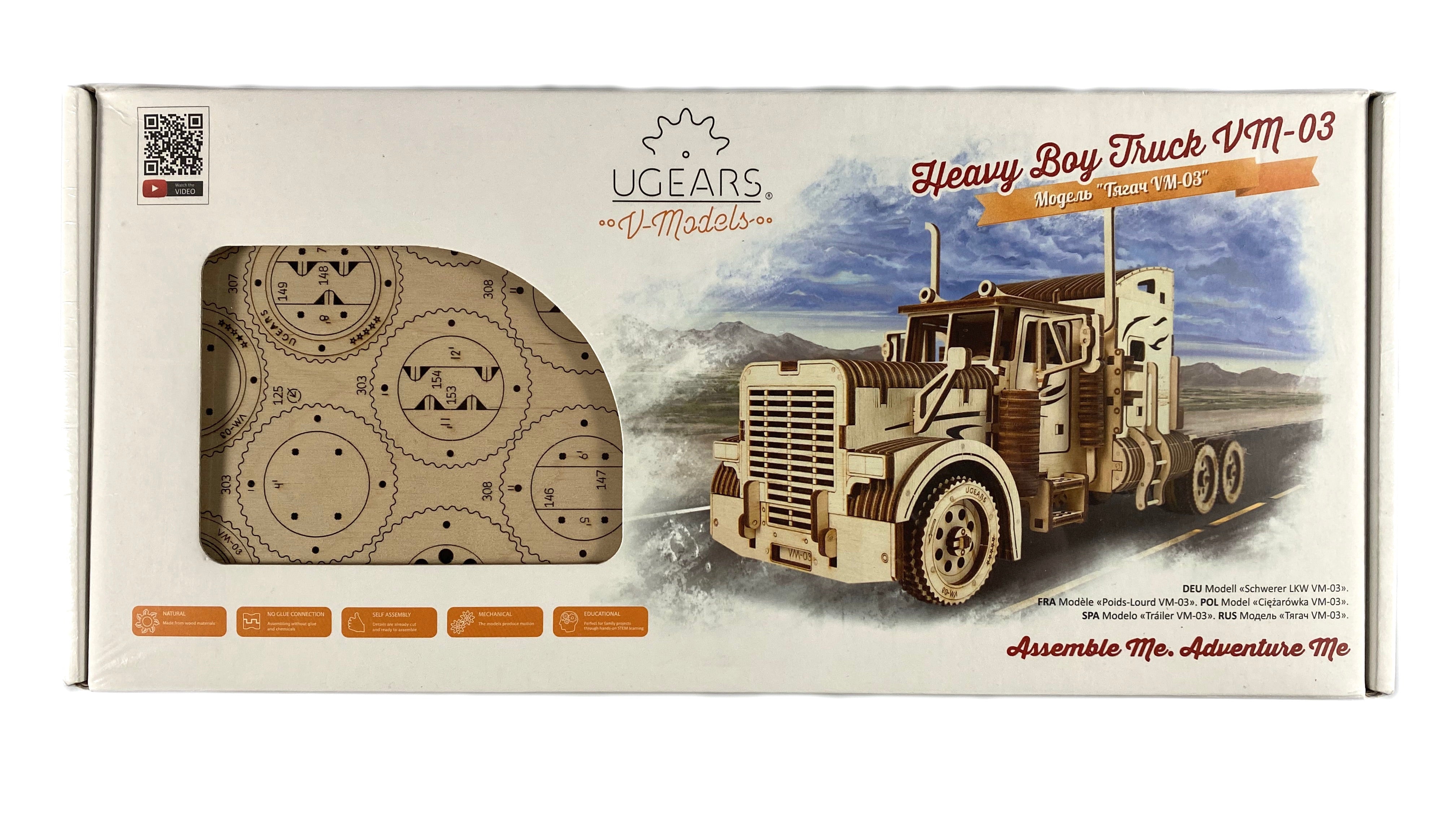 UGears Heavy Boy Truck VM-03    