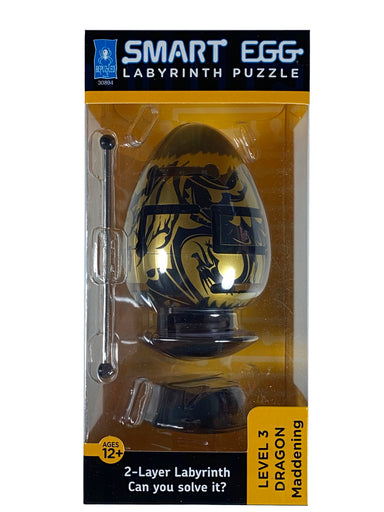 Smart Egg 2 Layer Labyrinth Puzzle Black Dragon Level 3    