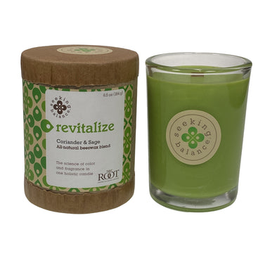 Root Candles Seeking Balance 6.5oz Spa Candle Revitalize    