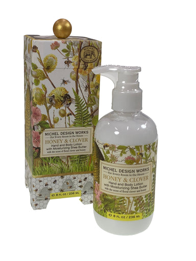 Honey & Clover Hand and Body Lotion with Shea Butter    