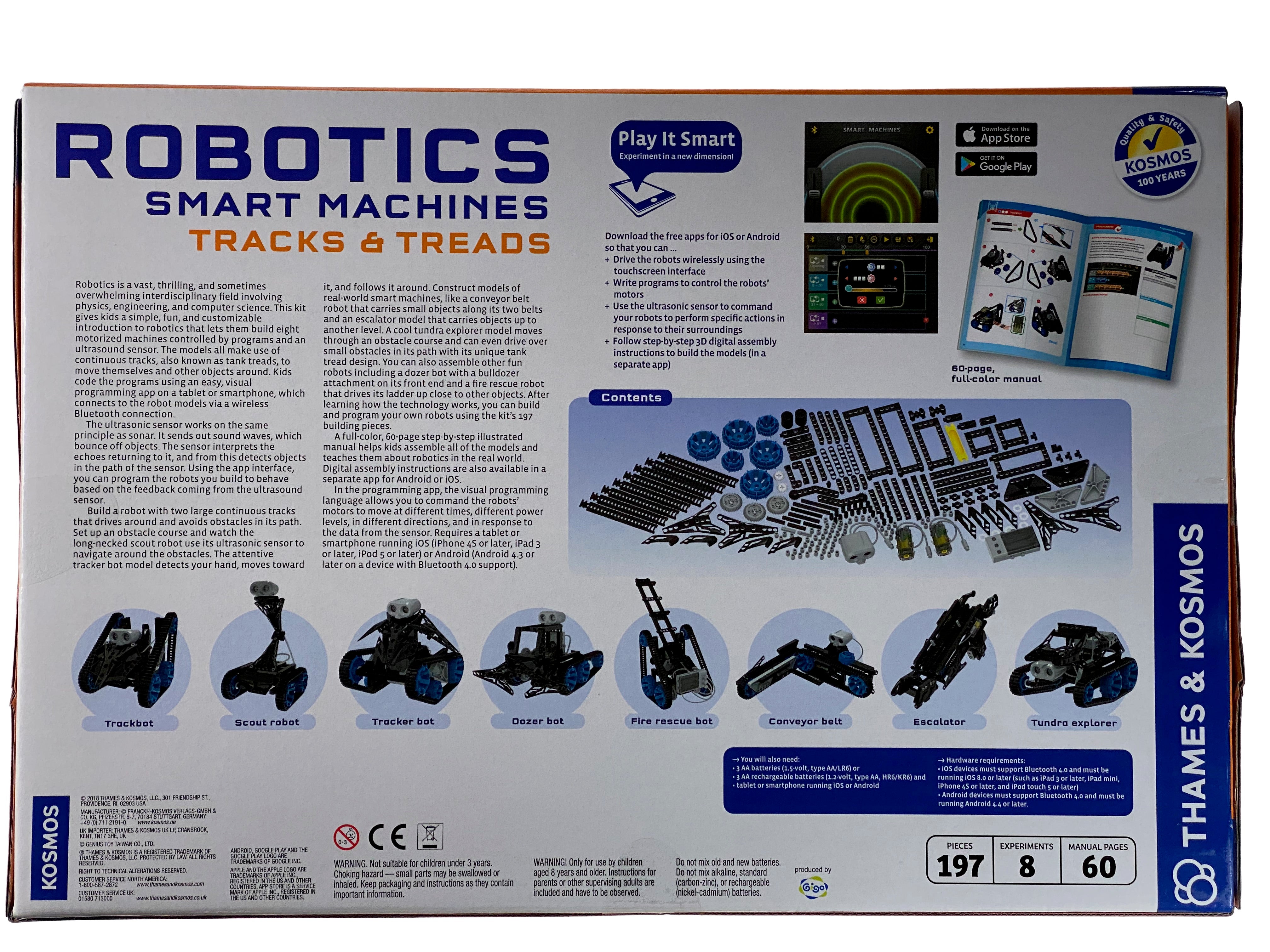 Robotics Smart Machines Tracks & Treads    