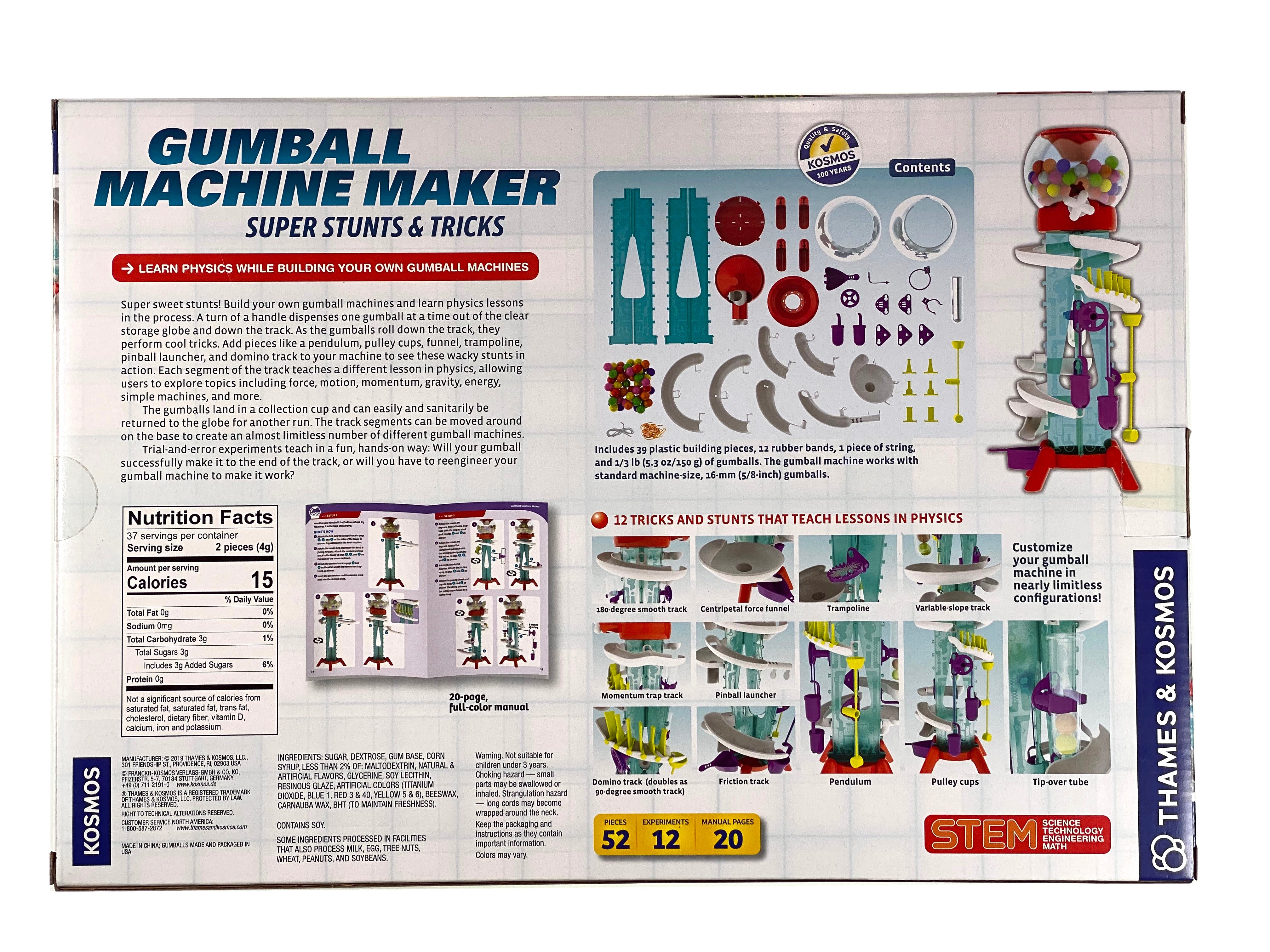 Gumball Machine Maker  DIY Physics & Engineering STEM Experiment