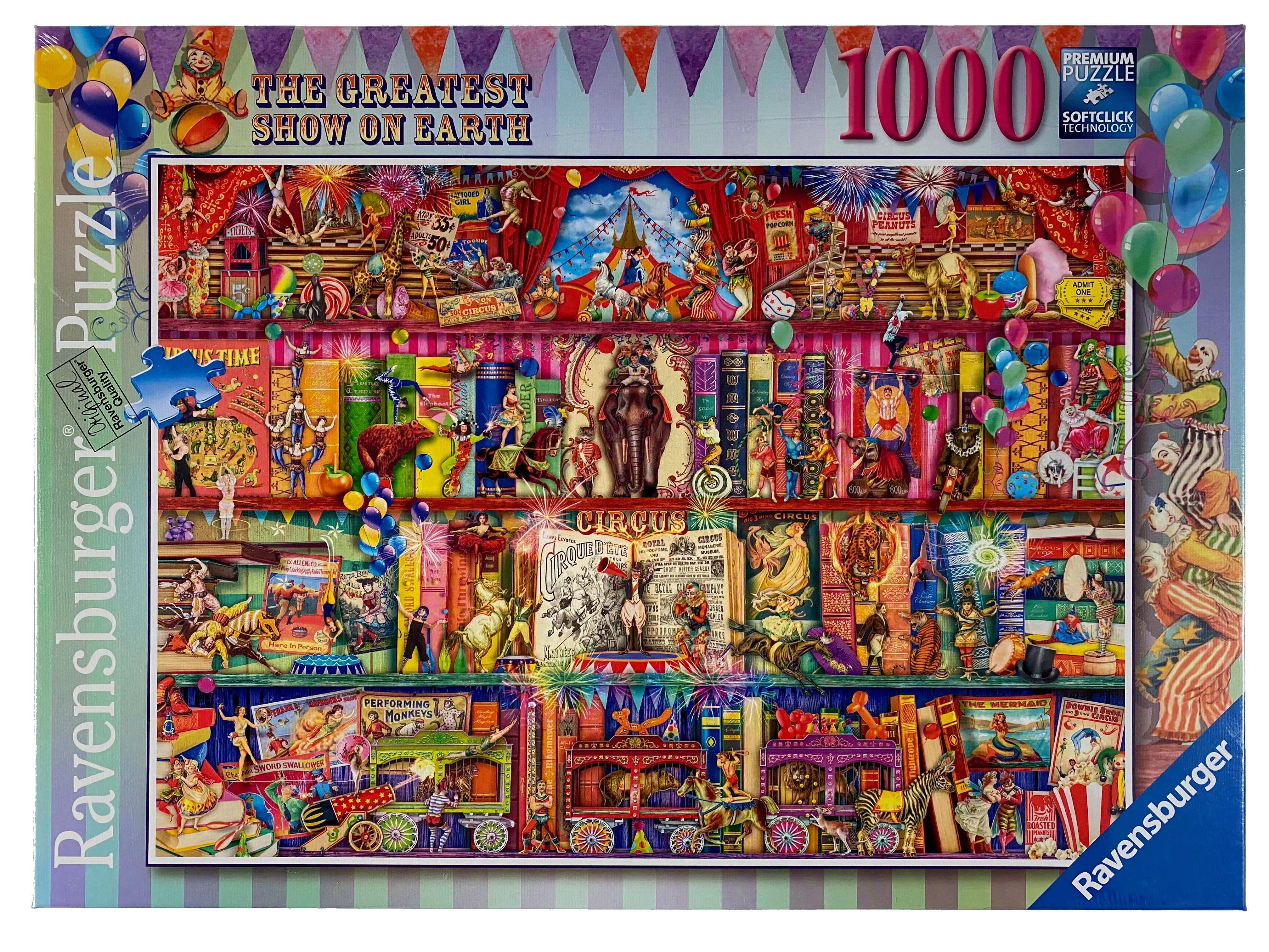 Puzzle - The Greatest Show on Earth 1000 Piece Adult Puzzle