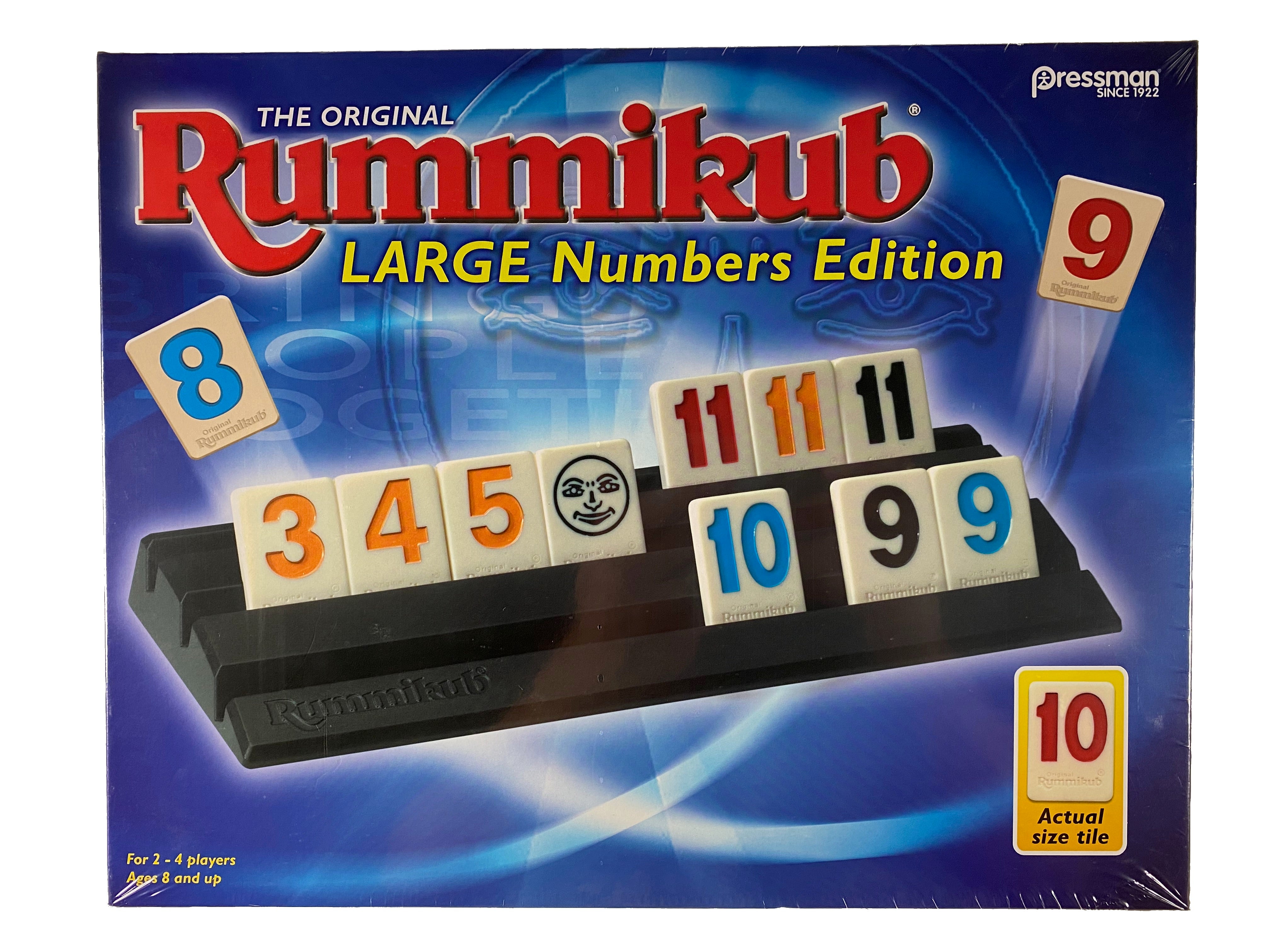Rummikub Game - Large Number Edition