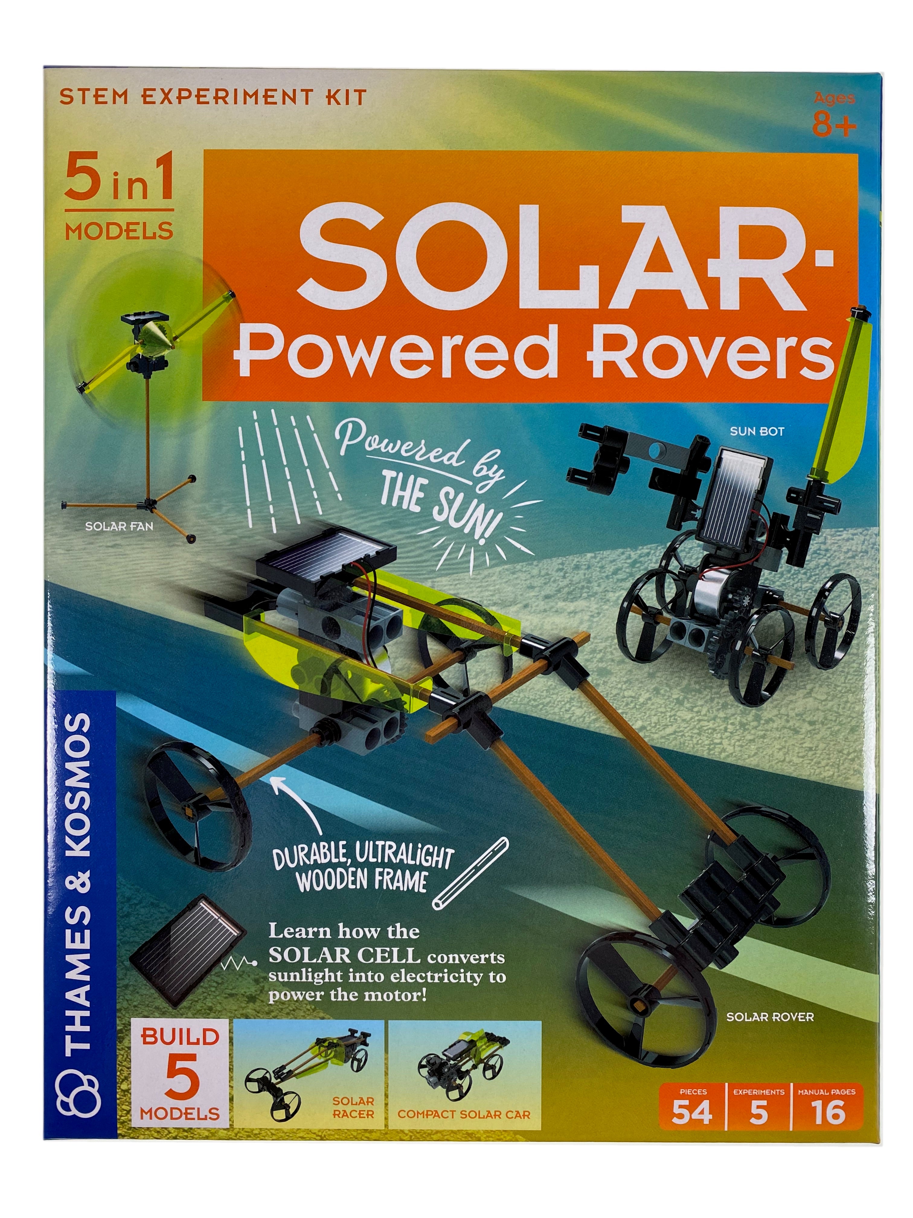 Solar Powered Rovers 5 in 1 Models    