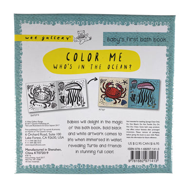 Color Me - Who's in the Ocean? Bath Book    