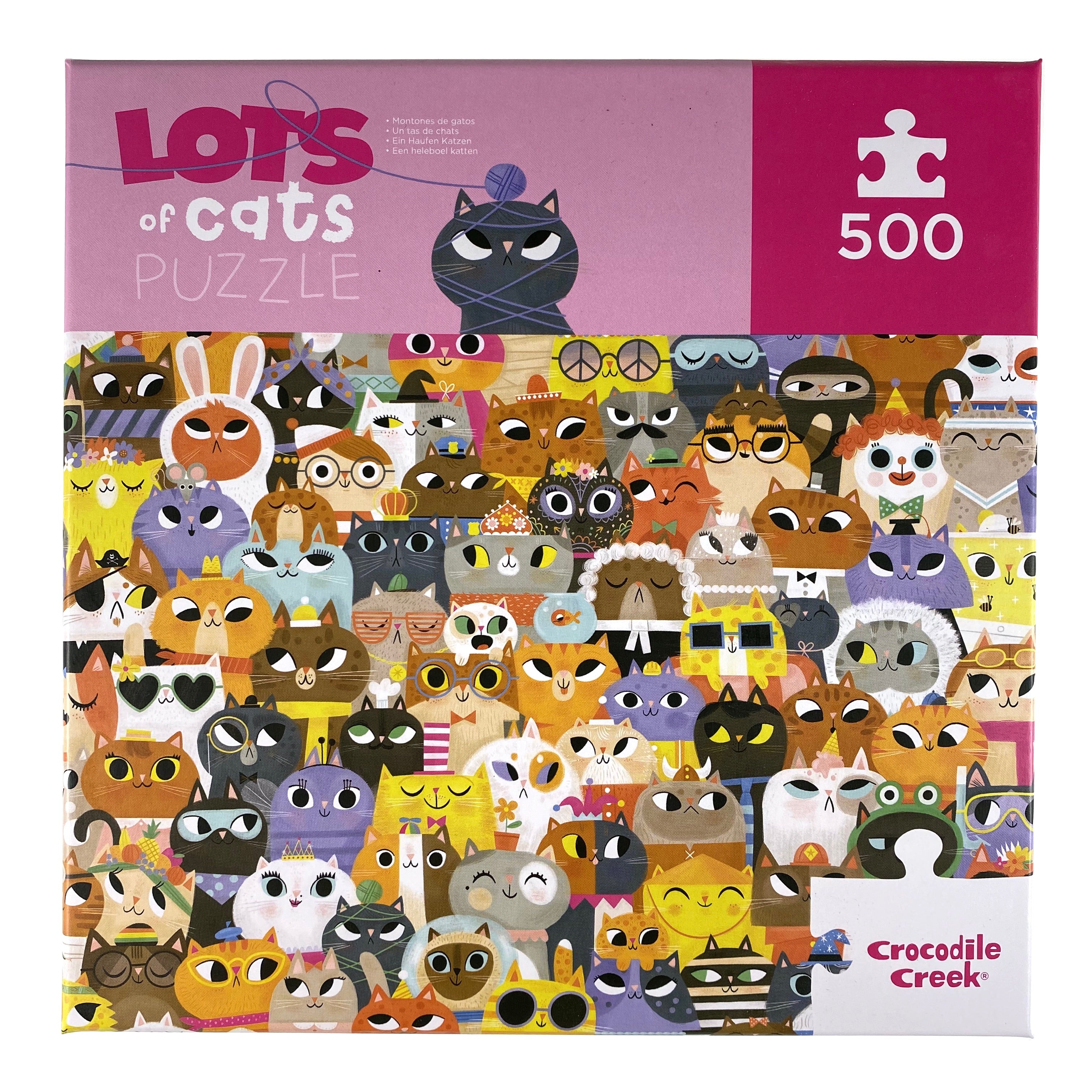 Lots of Cats 500 Piece Puzzle    