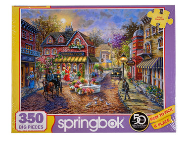 Cobblestone Village 350 piece puzzle    
