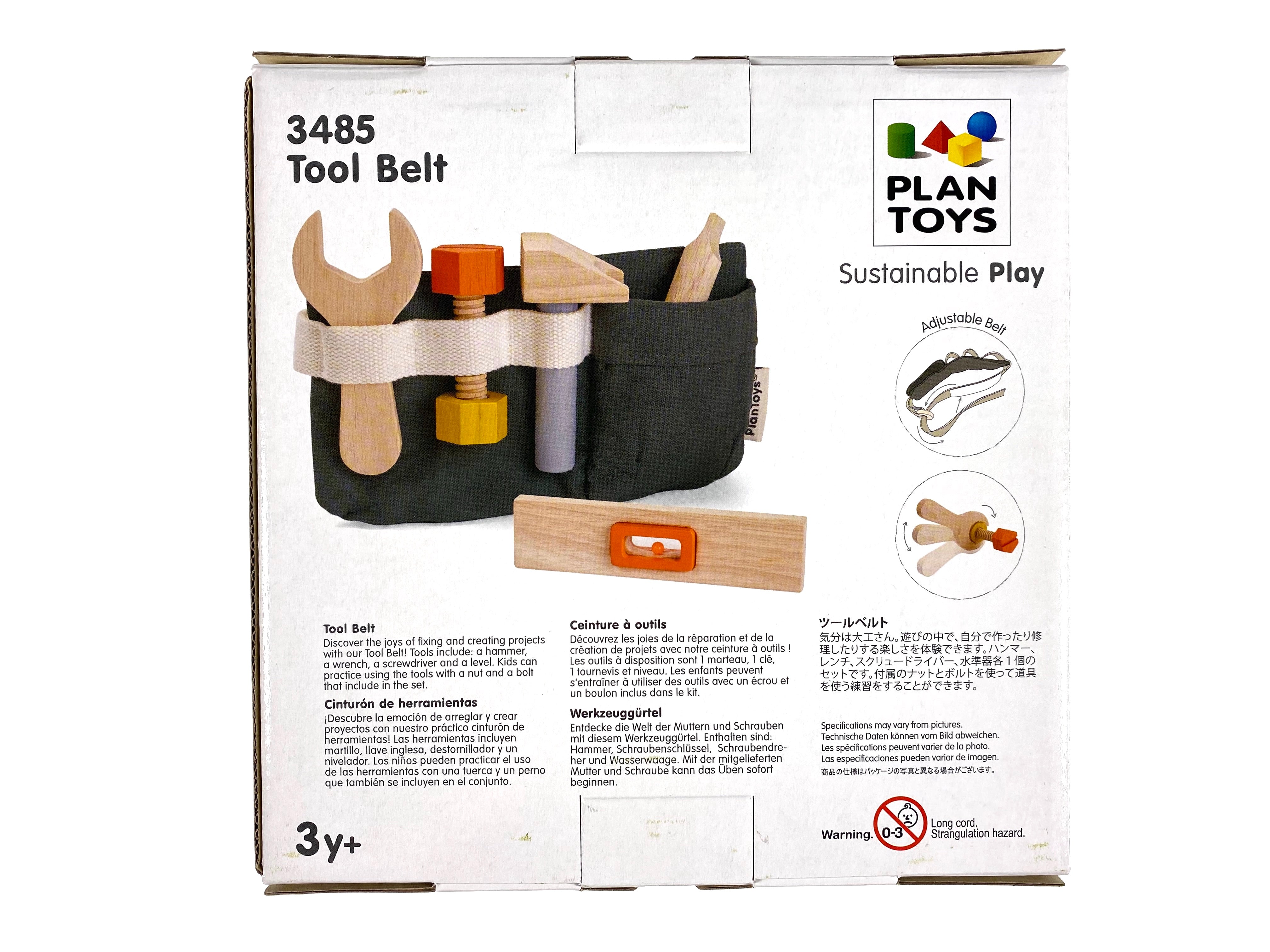 Plan Toys Tool Belt and Tools — Bird in Hand
