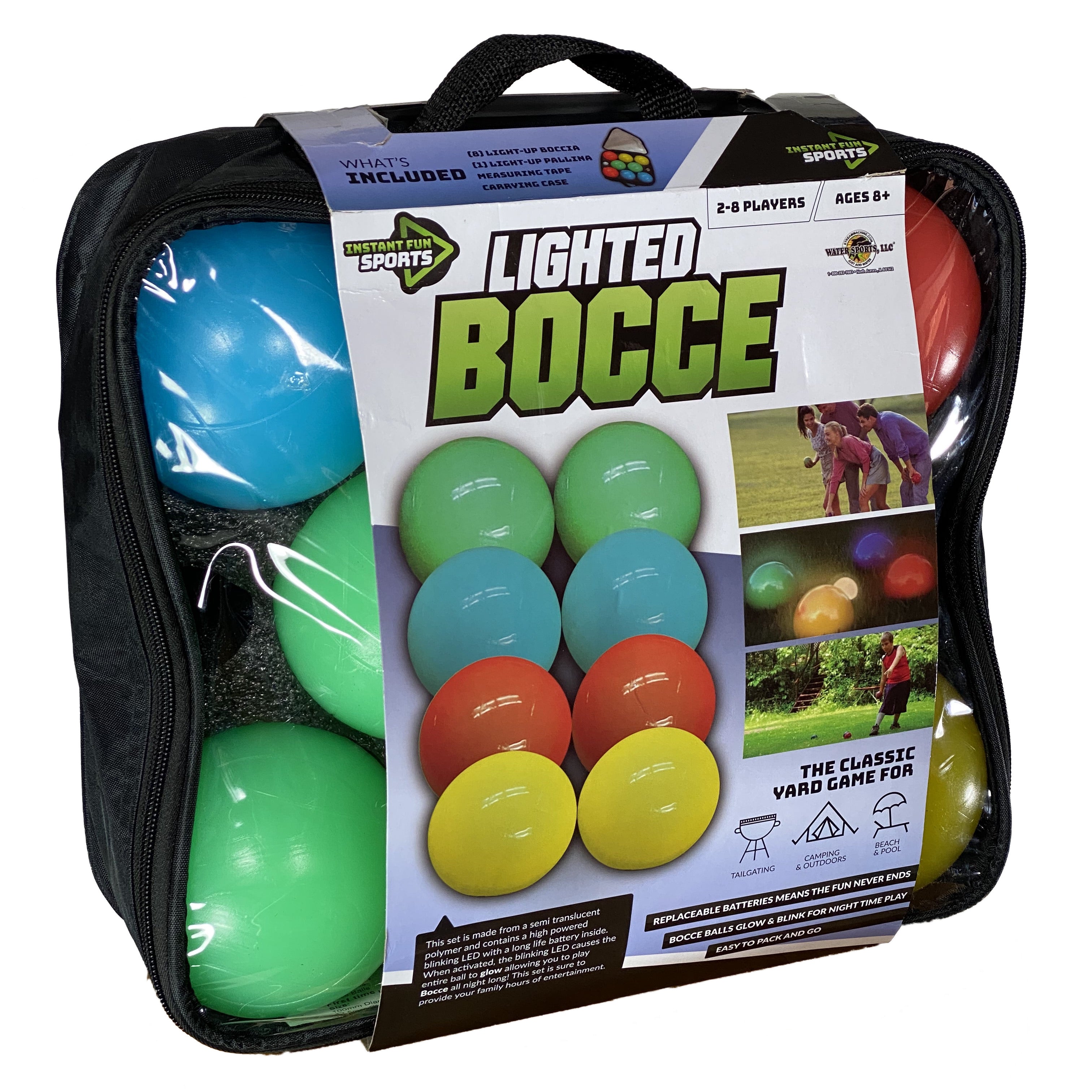Lighted Bocce Ball Game    