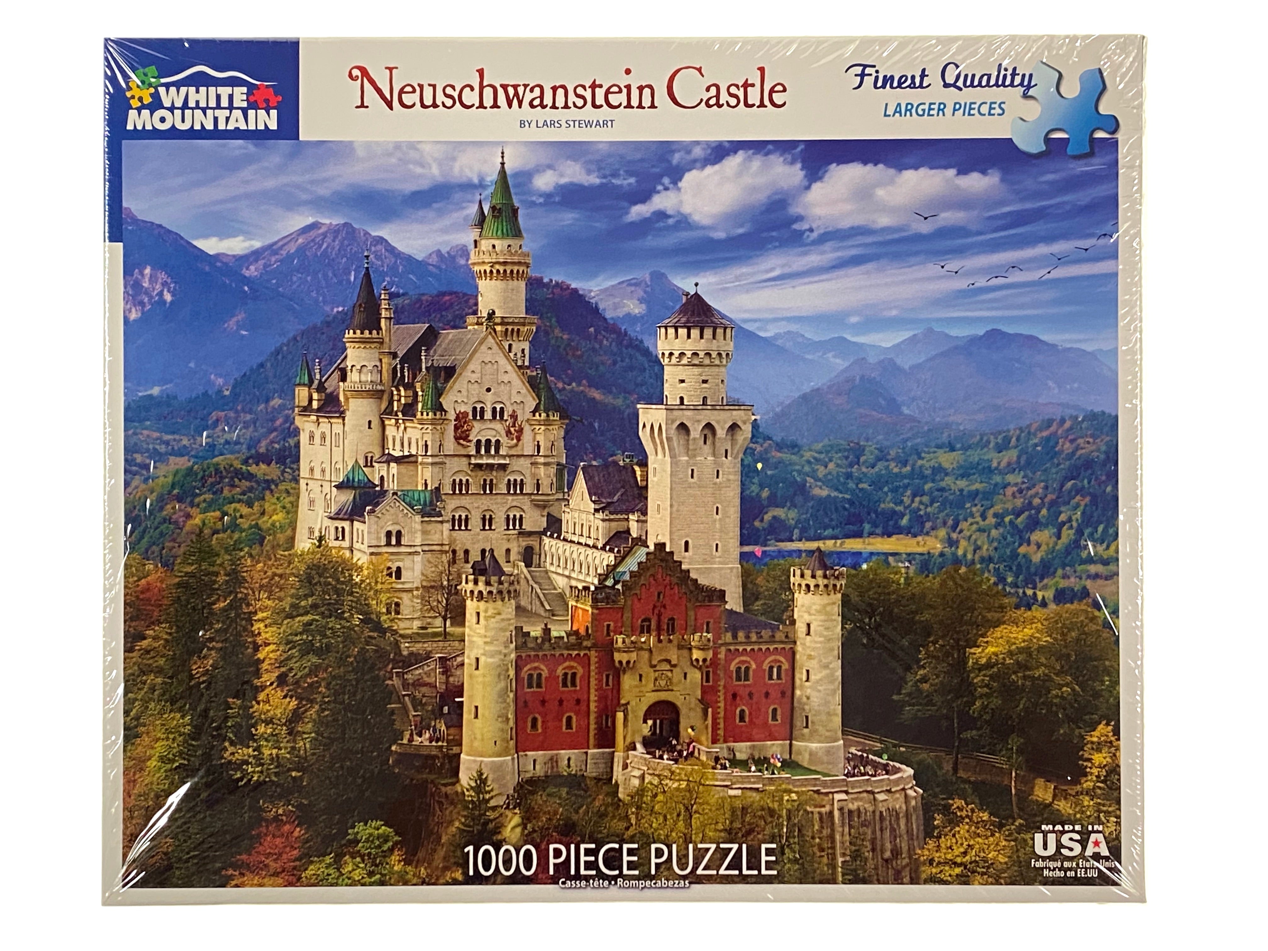 Neuschwanstein Castle 1000 Piece Puzzle    