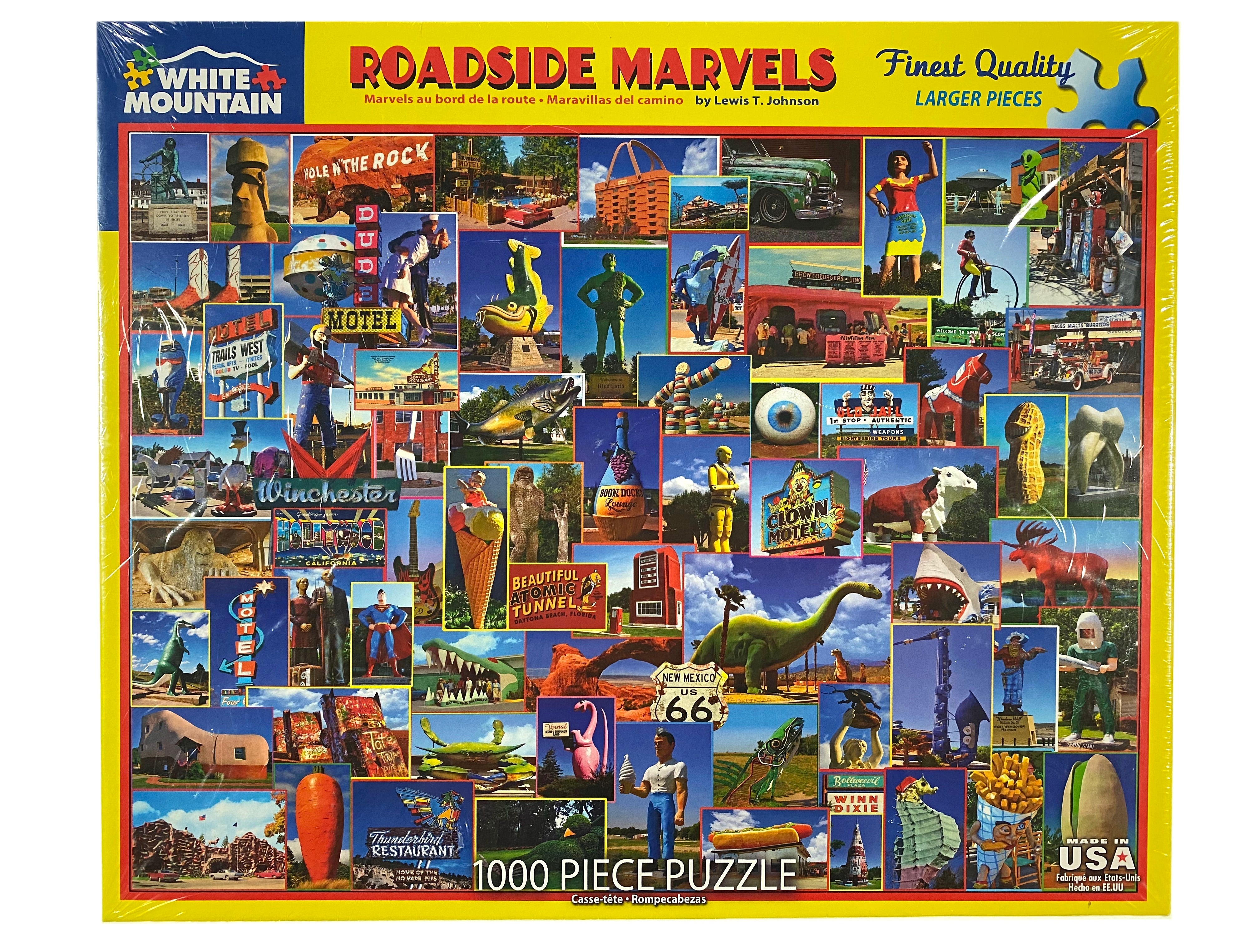 Roadside Marvels 1000 piece puzzle    