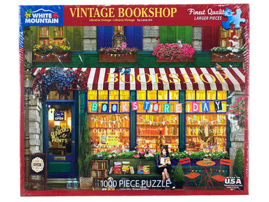 Vintage Bookshop 1000 piece puzzle    