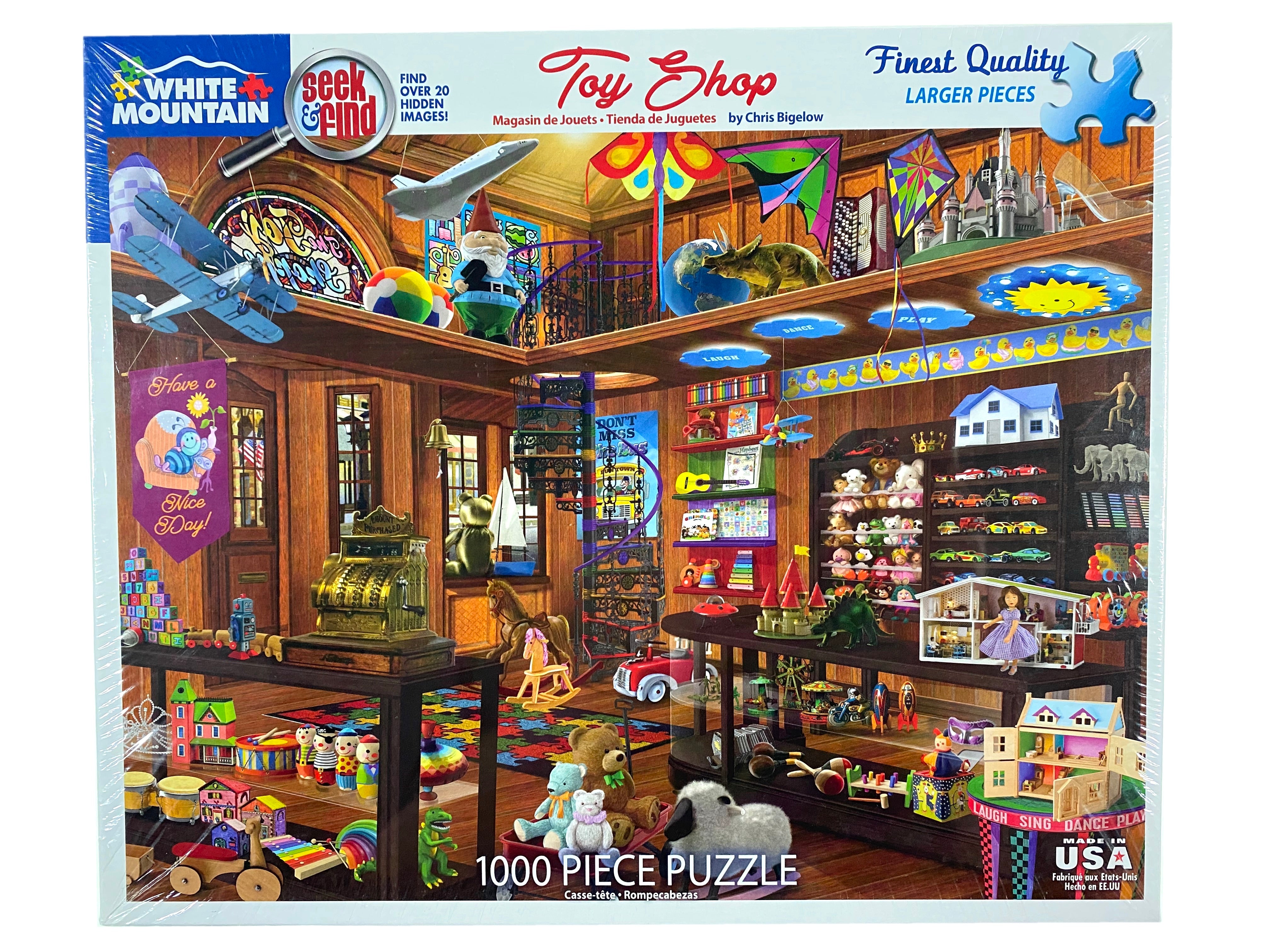 Seek and Find Toy Shop 1000 piece puzzle    