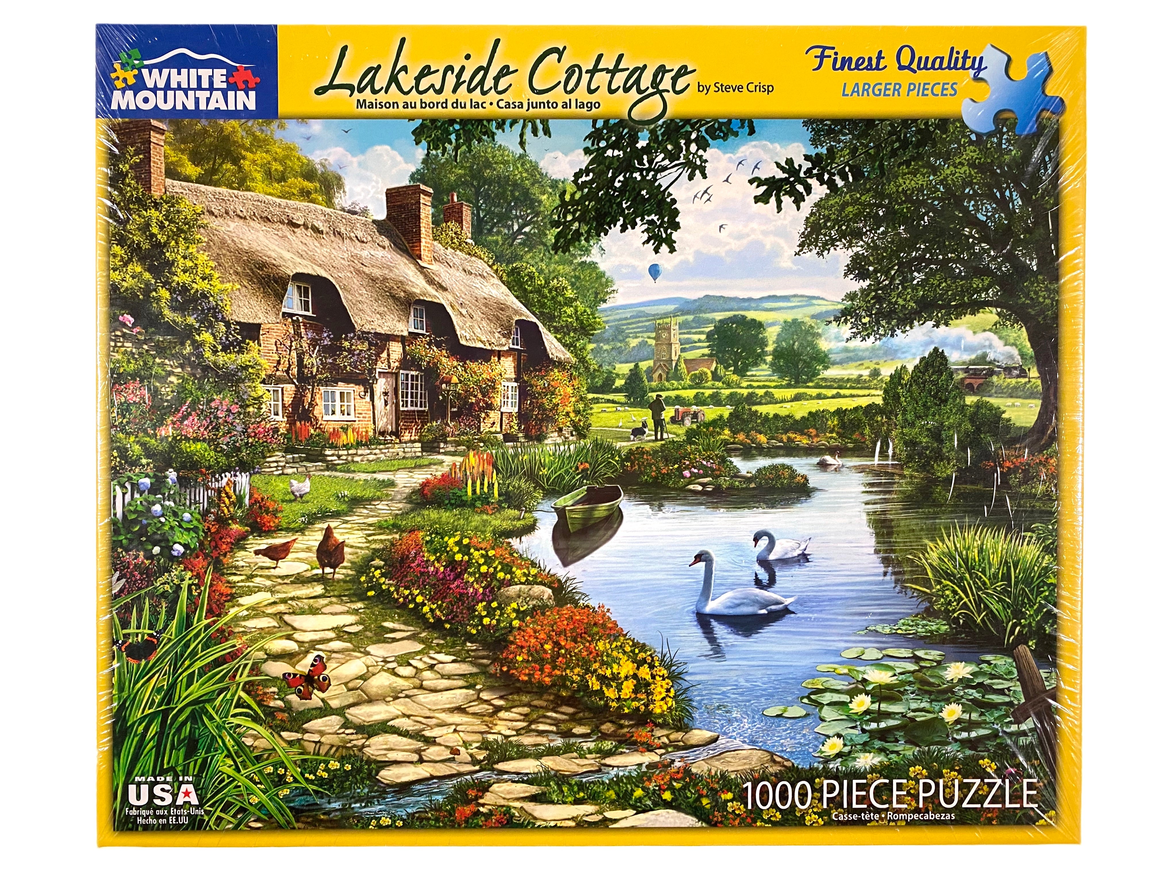 Lakeside Cottage 1000 piece puzzle    
