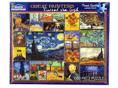 Great Painters - Vincent Van Gogh 1000 piece puzzle    