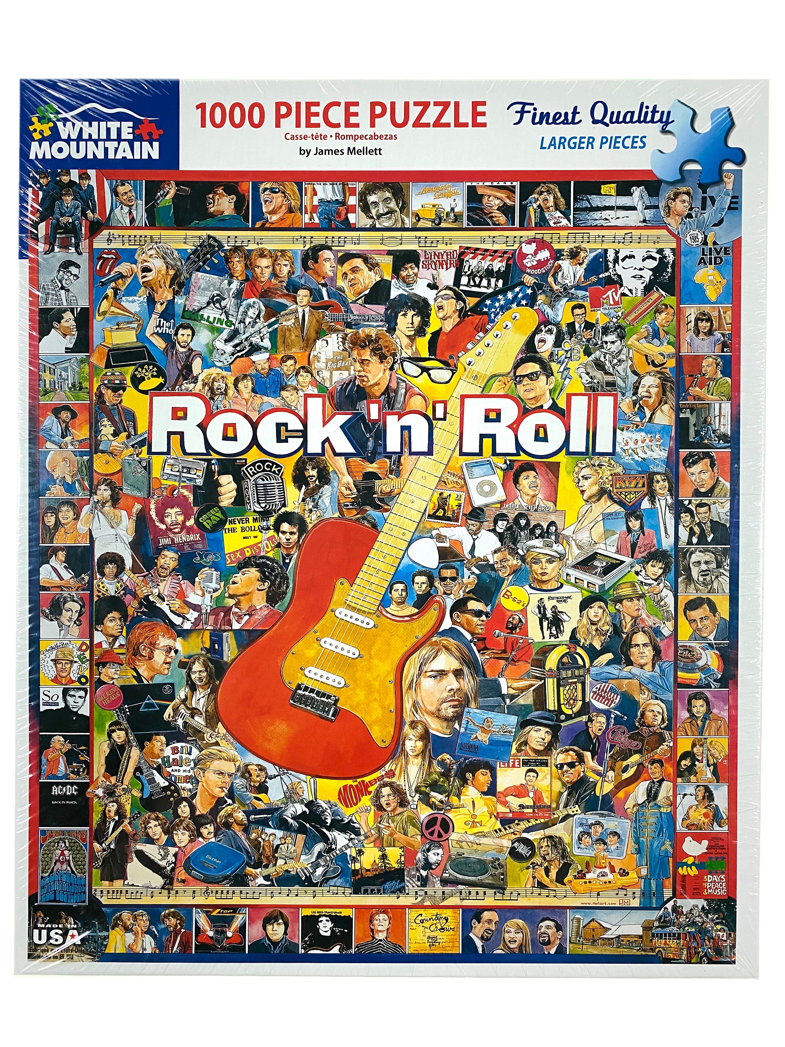 Rock 'n' Roll 1000 piece puzzle    