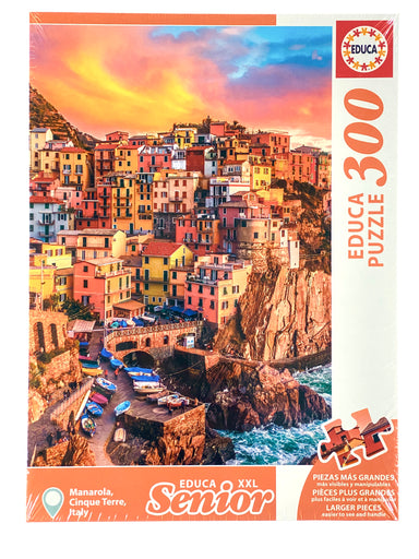 Manarola, Cinque Terre, Italy 300 Piece Puzzle    
