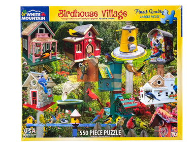 Birdhouse Village 500 Piece Puzzle    