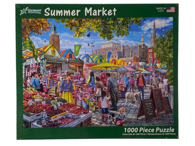 Summer Market 1000 Piece Puzzle    