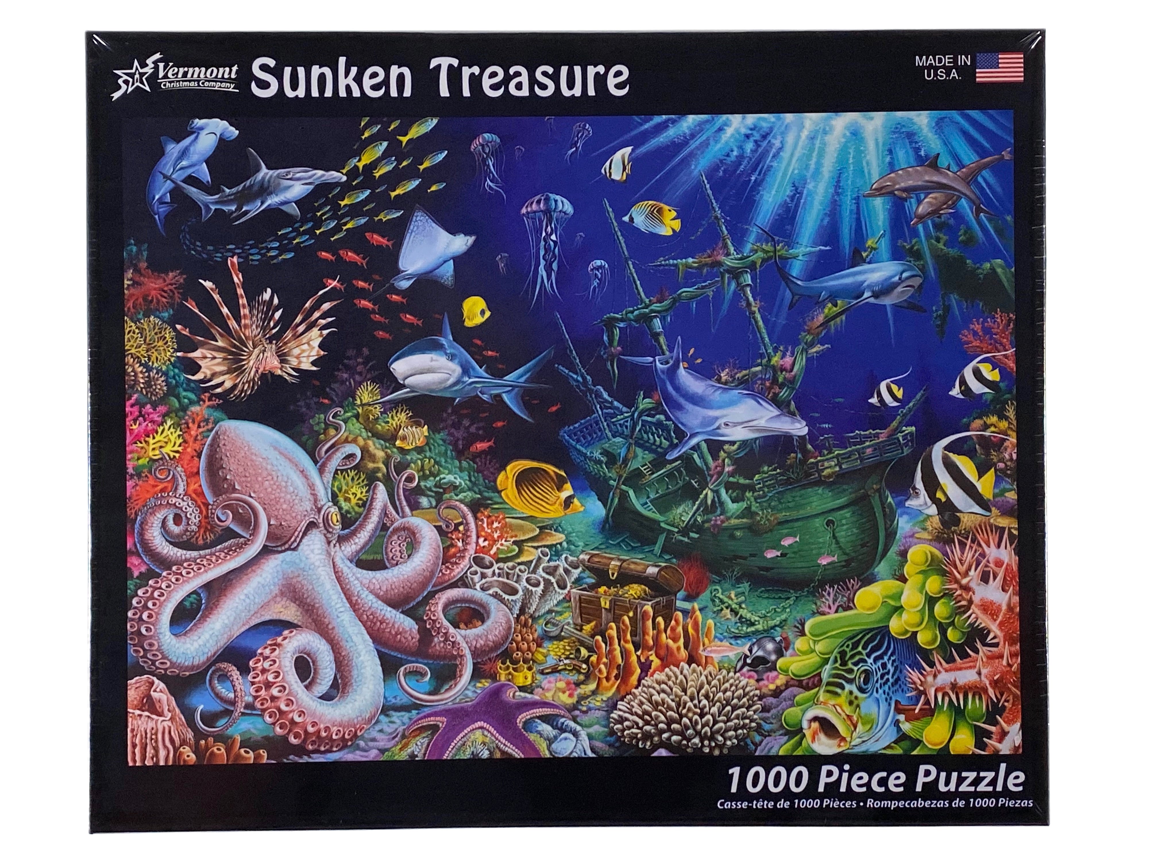Sunken Treasure 1000 Piece Puzzle    