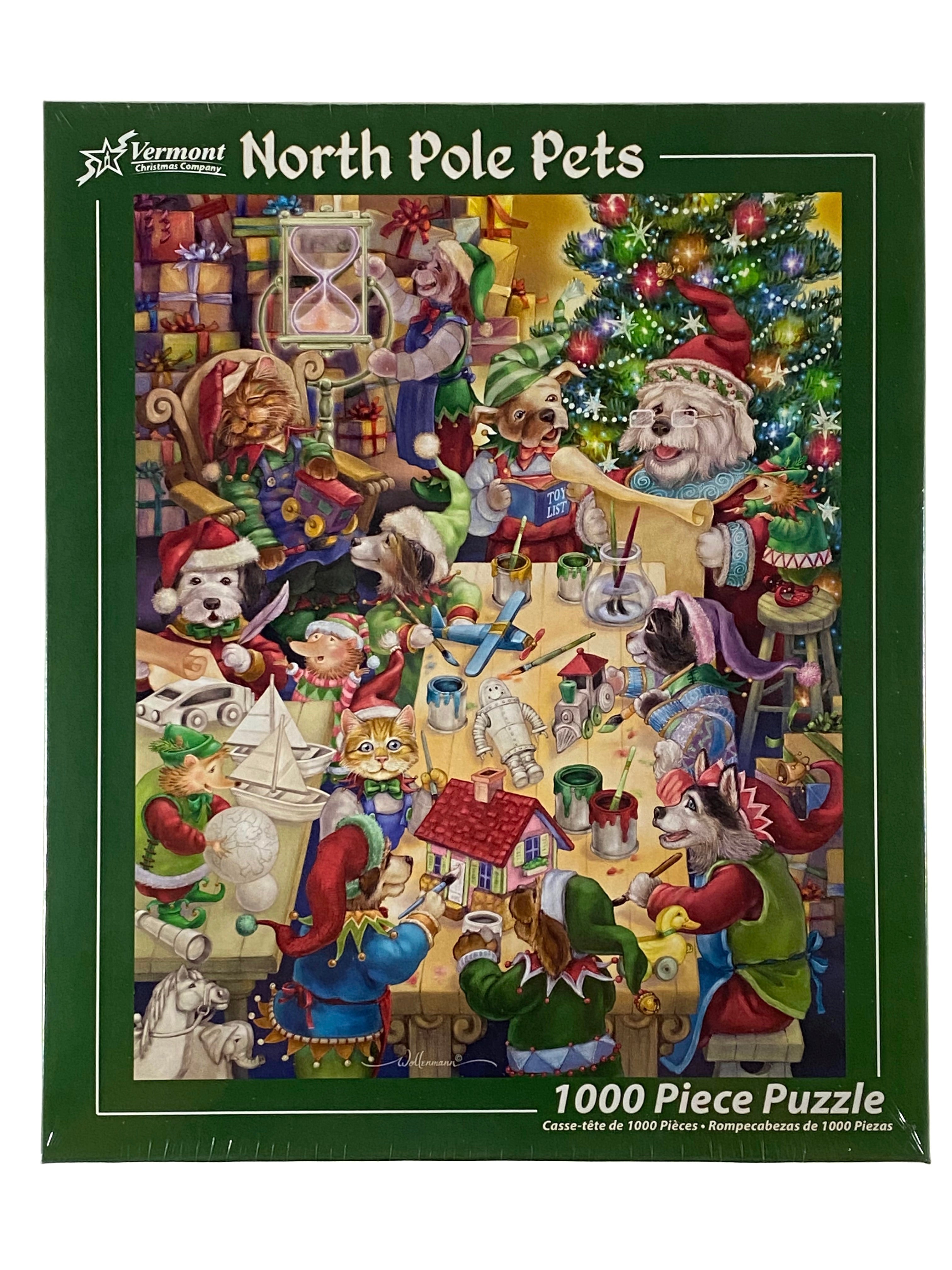 North Pole Pets 1000 Piece Puzzle    