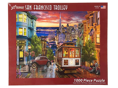 San Francisco Trolley 1000 Piece Puzzle    