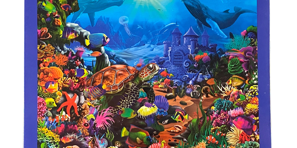 Magical Undersea Turtle 550 Piece Puzzle — Bird in Hand