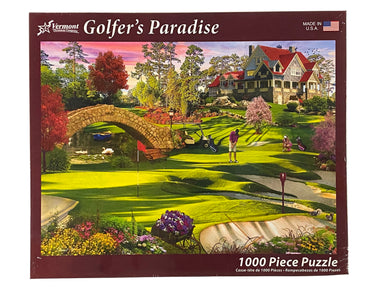Golfer's Paradise 1000 Piece Puzzle    