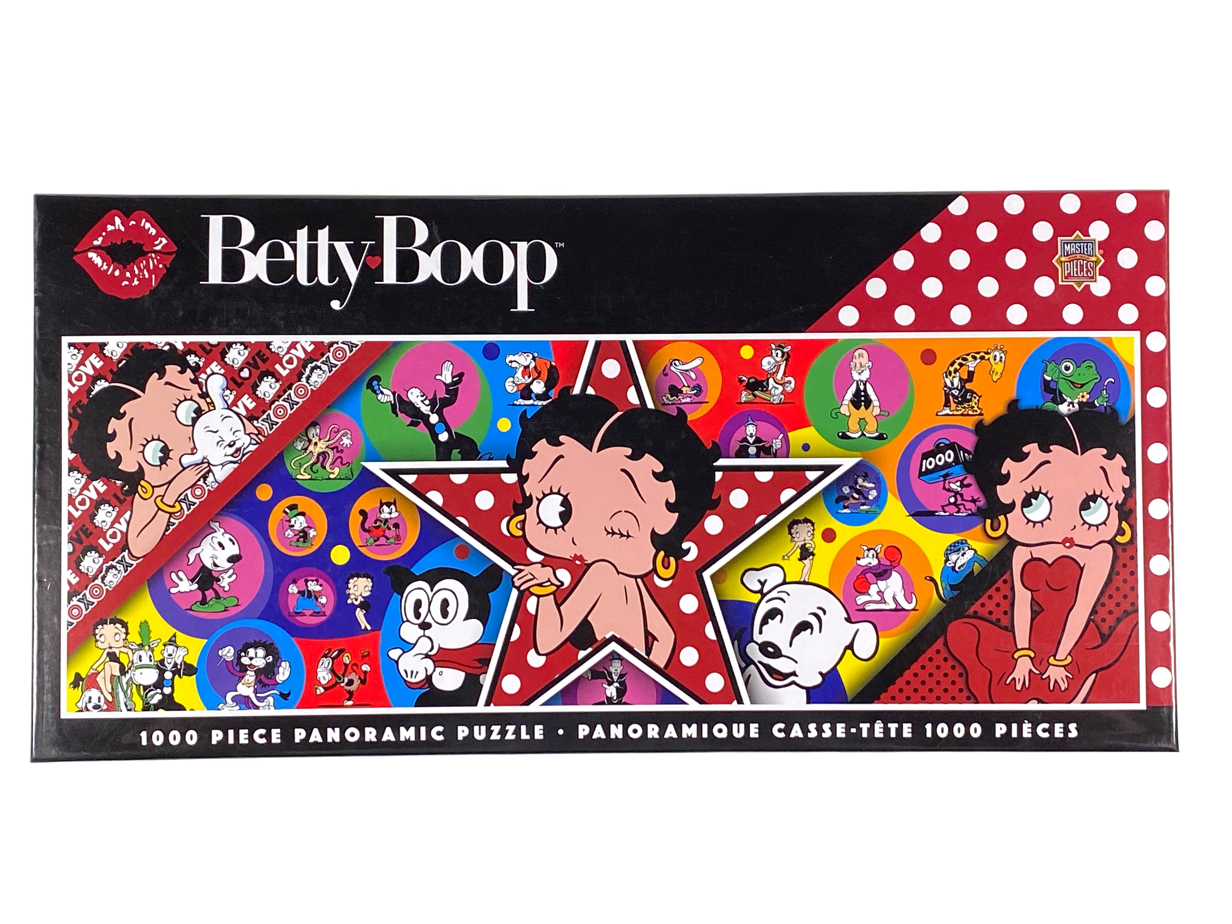 Betty Boop 1000 Piece Panoramic Puzzle    