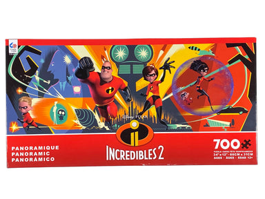 Incredibles 2 - Panoramic 700 Piece Puzzle    