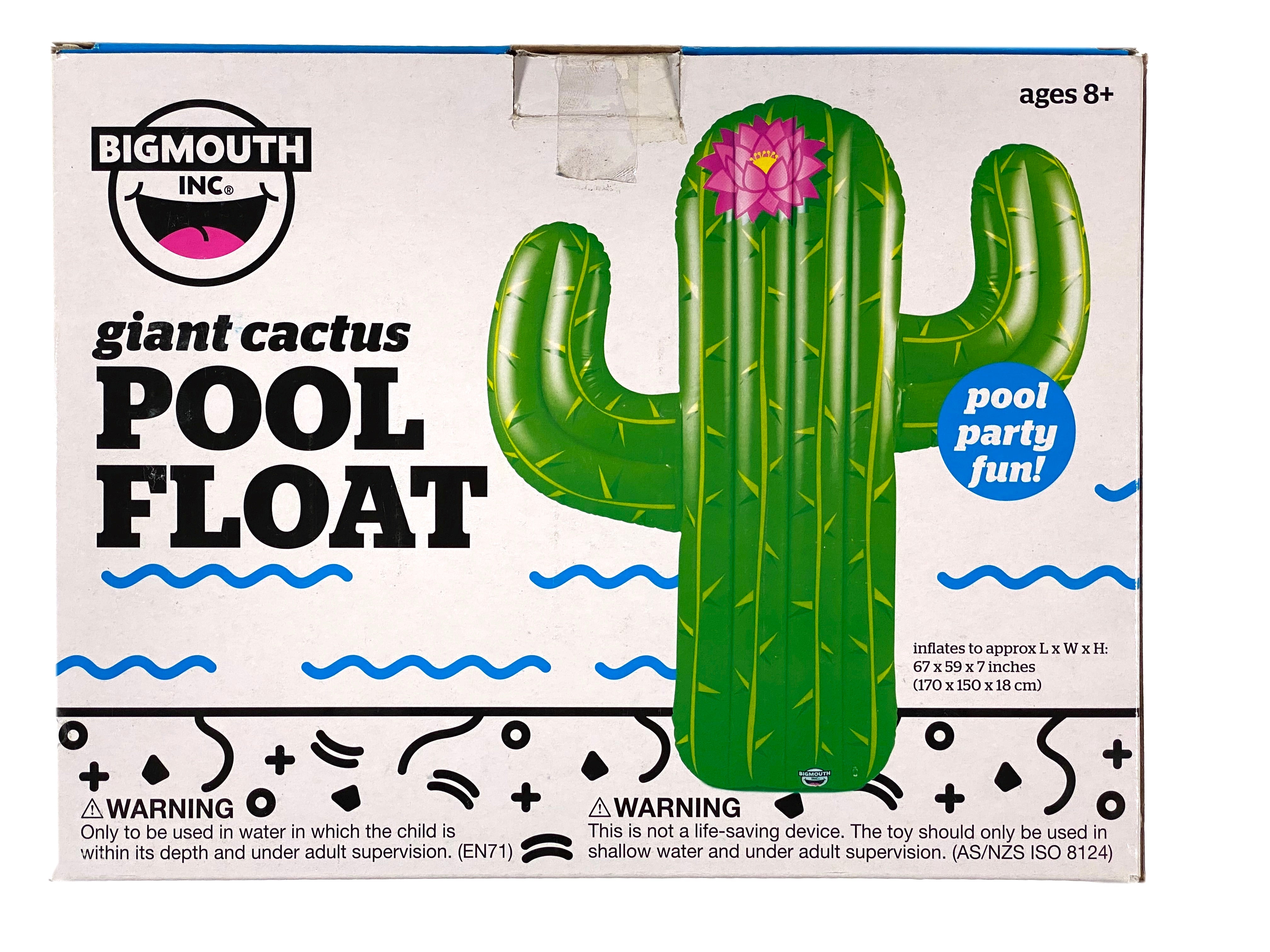 Giant Cactus Pool Float    