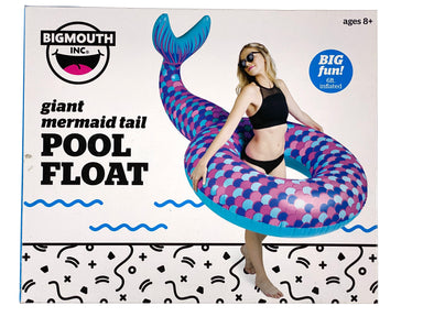 Giant Mermaid Tail Pool Float    
